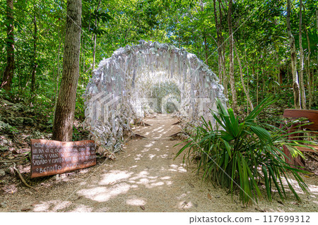 Sacred Sanctuary of Mary in the Heart of the Cancun Jungle 117699312