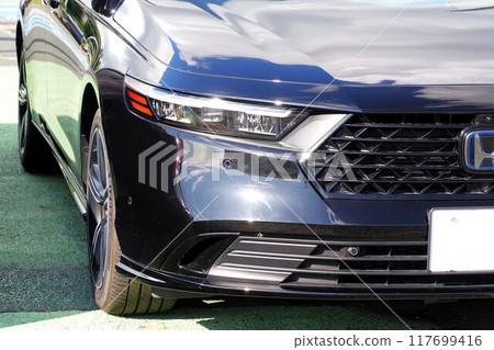 Car image: Honda's new Accord front mask 117699416