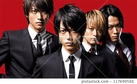 Handsome Quartet 117699588