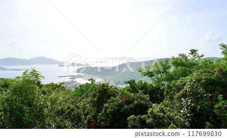 從慶良間群島座間味島高槻山展望台看到的風景 117699830