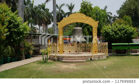 Mula Gandakthi 寺，院內的鐘聲 [印度鹿野苑] 117699883