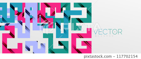 Color bend lines with shadow texture effect. Vector Illustration For Wallpaper, Banner, Background, Card, Book Illustration, landing page Color bend lines with shadow texture effect. Vector Illustration For Wallpaper, Banner, Background, Card, Book Illustration, landing page 117702154