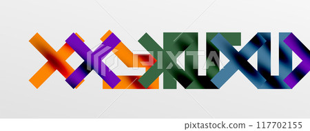 Colorful squares, lines minimal abstract background. Vector Illustration For Wallpaper, Banner, Background, Card, Book Illustration, landing page Colorful squares, lines minimal abstract background. Vector Illustration For Wallpaper, Banner, Background, Card, Book Illustration, landing page 117702155