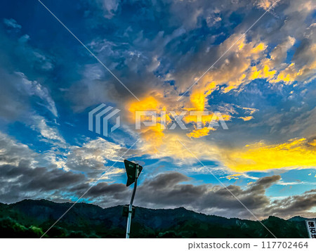 秋天是黃昏～天空圖案～ 117702464
