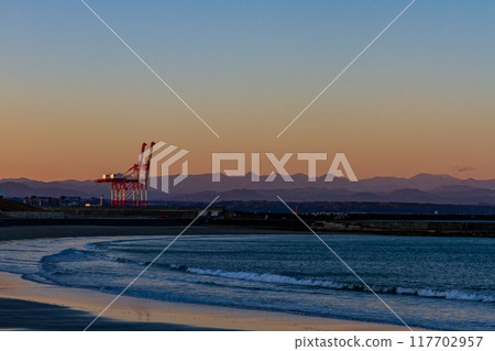 Scenery around Omaezaki Beach, Omaezaki, Shizuoka Prefecture 117702957