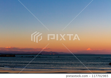 Scenery around Omaezaki Beach, Omaezaki, Shizuoka Prefecture 117702965