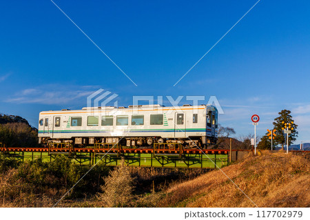 Hongo, Kakegawa City, Shizuoka Prefecture Tenryu Hamanako Railway and scenery along the line Hongo, Kakegawa City, Shizuoka Prefecture Tenryu Hamanako Railway and scenery along the line 117702979