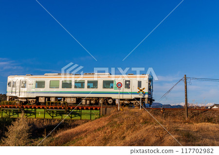 Hongo, Kakegawa City, Shizuoka Prefecture Tenryu Hamanako Railway and scenery along the line 117702982