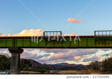Hongo, Kakegawa City, Shizuoka Prefecture Tenryu Hamanako Railway and scenery along the line 117703095