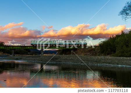 Hongo, Kakegawa City, Shizuoka Prefecture Tenryu Hamanako Railway and scenery along the line Hongo, Kakegawa City, Shizuoka Prefecture Tenryu Hamanako Railway and scenery along the line 117703118