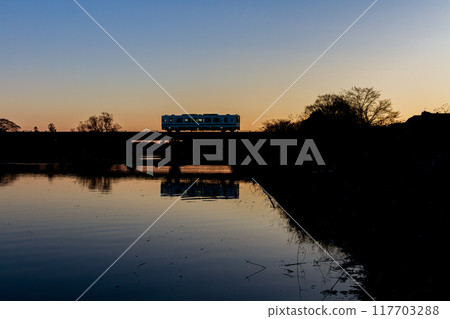 Hongo, Kakegawa City, Shizuoka Prefecture Tenryu Hamanako Railway and scenery along the line Hongo, Kakegawa City, Shizuoka Prefecture Tenryu Hamanako Railway and scenery along the line 117703288