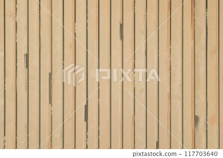Beige wooden wall Beige wooden wall 117703640