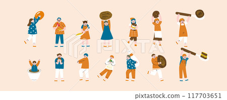 Collection of people 117703651