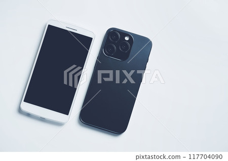 新智慧型手機和舊智慧型手機 117704090