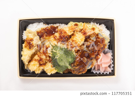 天壽便當(蝦、魷魚、南瓜、舞茸、茄子、紫蘇) 天壽便當(蝦、魷魚、南瓜、舞茸、茄子、紫蘇) 117705351