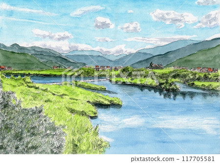 夏末的薩巴河 117705581