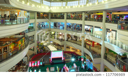 Dynamic Philippines - Manila Malate/Ermita shopping mall cityscape (September 2023) 117706989