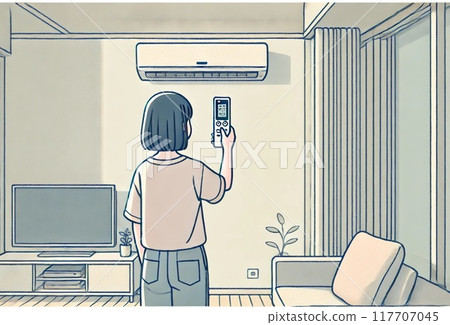 Air conditioner operation 117707045