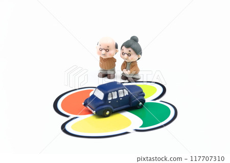 銀馬克、紅葉馬克和老年馬克的圖像 117707310