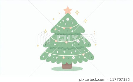 Christmas Tree Images 117707325