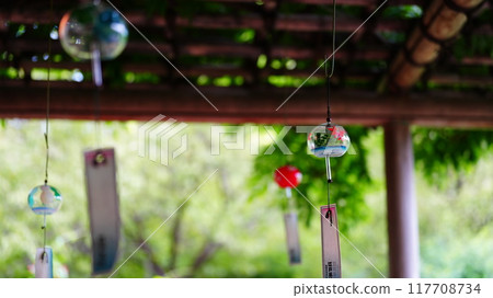 Scenery with wind chimes 117708734