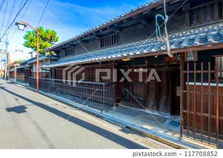 奈良縣御所市的街景 奈良縣御所市的街景 117708852