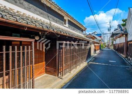 奈良縣御所市的街景 奈良縣御所市的街景 117708891