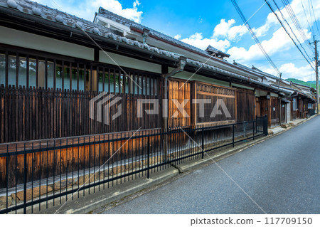 奈良縣高取町的街道景觀 奈良縣高取町的街道景觀 117709150