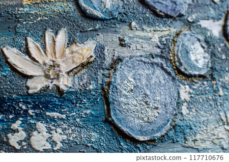 Texture colorful bright retro background for design paper, textile 117710676