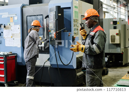 Monitoring Machinery Operation for Efficient Production 117710813