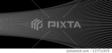 Abstract background with dynamic lines. Stripes optical art illusion. Abstract background with dynamic lines. Stripes optical art illusion. 117711879