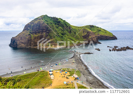 [新潟縣_佐渡_Futatsugame] 享受假期的人們 117712601