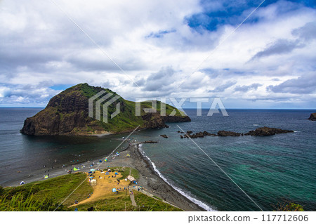 [新潟縣_佐渡_Futatsugame] 享受假期的人們 117712606