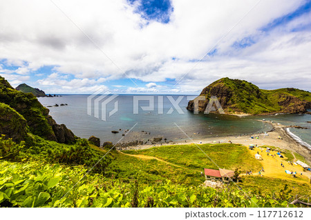 [新潟縣_佐渡_Futatsugame] 享受假期的人們 117712612