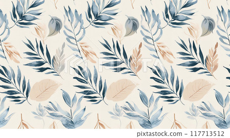 Leaf seamless pattern 4 Leaf seamless pattern 4 117713512