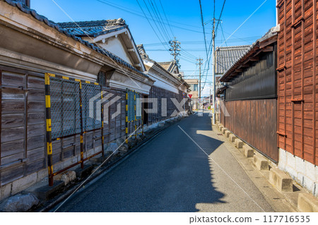 Gifu Prefecture, Mino Akasaka-shuku streetscape 117716535