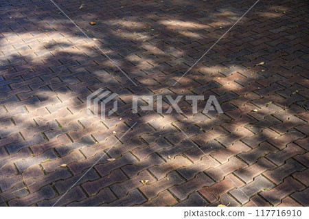 brick floor architecture images 117716910