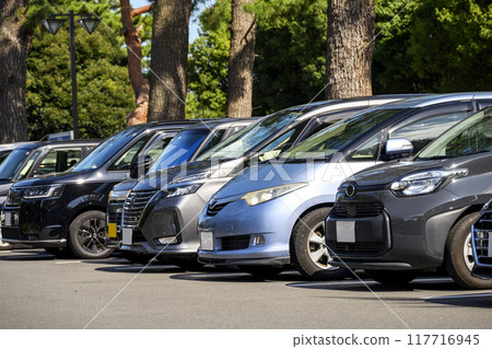 Parking lot car domestic car image 117716945