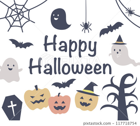 Halloween illustration Halloween illustration 117718754