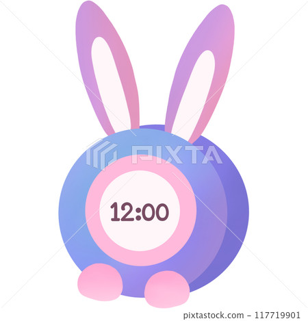 Purple Bunny Alarm Clock Purple Bunny Alarm Clock 117719901
