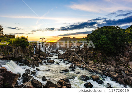 蘇木瀑布清晨魔法時刻 117720019