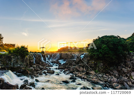 Sogi Falls - Early morning magic hour Sogi Falls - Early morning magic hour 117720069