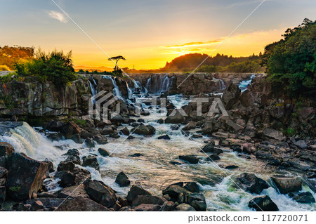 Sogi Falls - Early morning magic hour Sogi Falls - Early morning magic hour 117720071