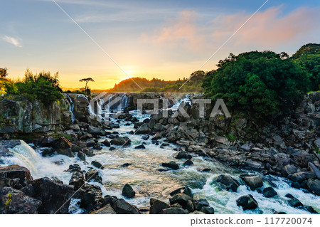 Sogi Falls - Early morning magic hour Sogi Falls - Early morning magic hour 117720074