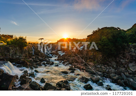 Sogi Falls: Sunrise and magic hour Sogi Falls: Sunrise and magic hour 117720101