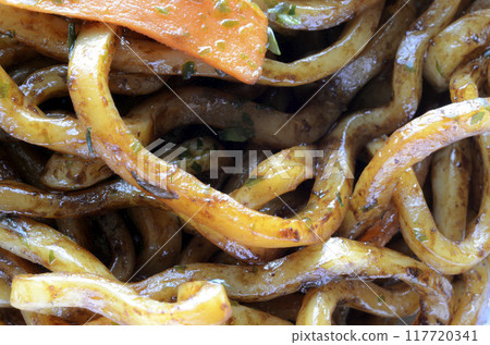 Fried noodles  117720341