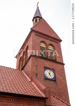 tower of Transfiguration Cathedral in Zelenogradsk 117720650