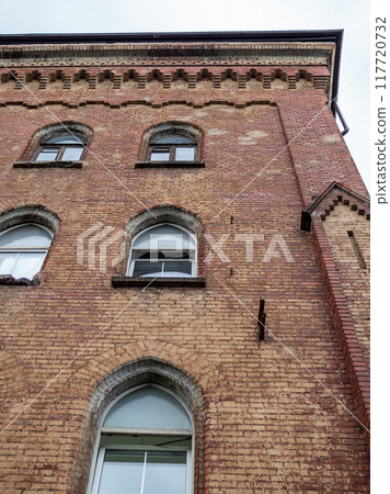 facade of barracks of Wrangel Cuirassier Regiment facade of barracks of Wrangel Cuirassier Regiment 117720732