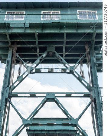 buildings iin old port in Kaliningrad city buildings iin old port in Kaliningrad city 117720749