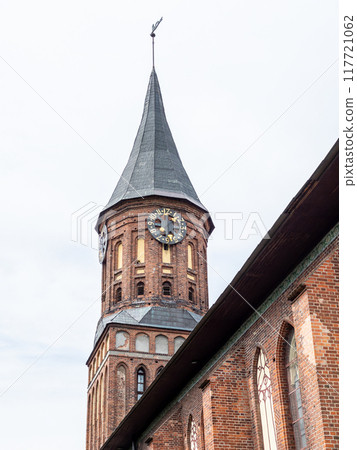 tower of Cathedral on Kant island in Kaliningrad tower of Cathedral on Kant island in Kaliningrad 117721062
